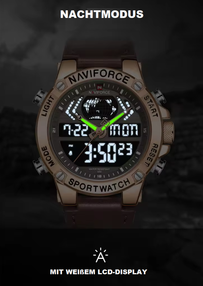 Herren-Armbanduhr NAVIFORCE Traveller