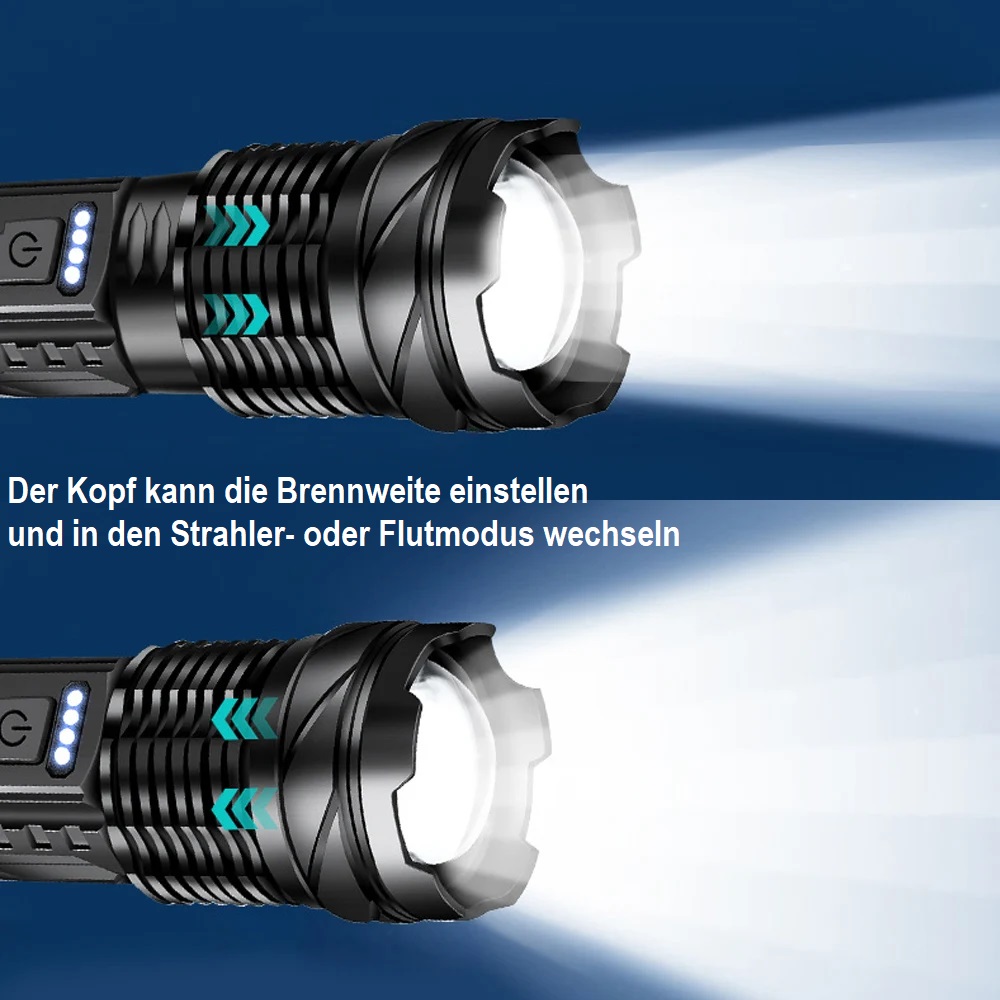 Taschenlampe Tactical Lux wiederaufladbar