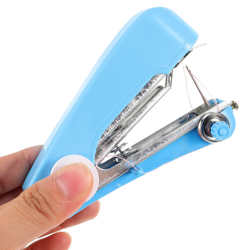 (Os) Mini-Nähmaschine blau