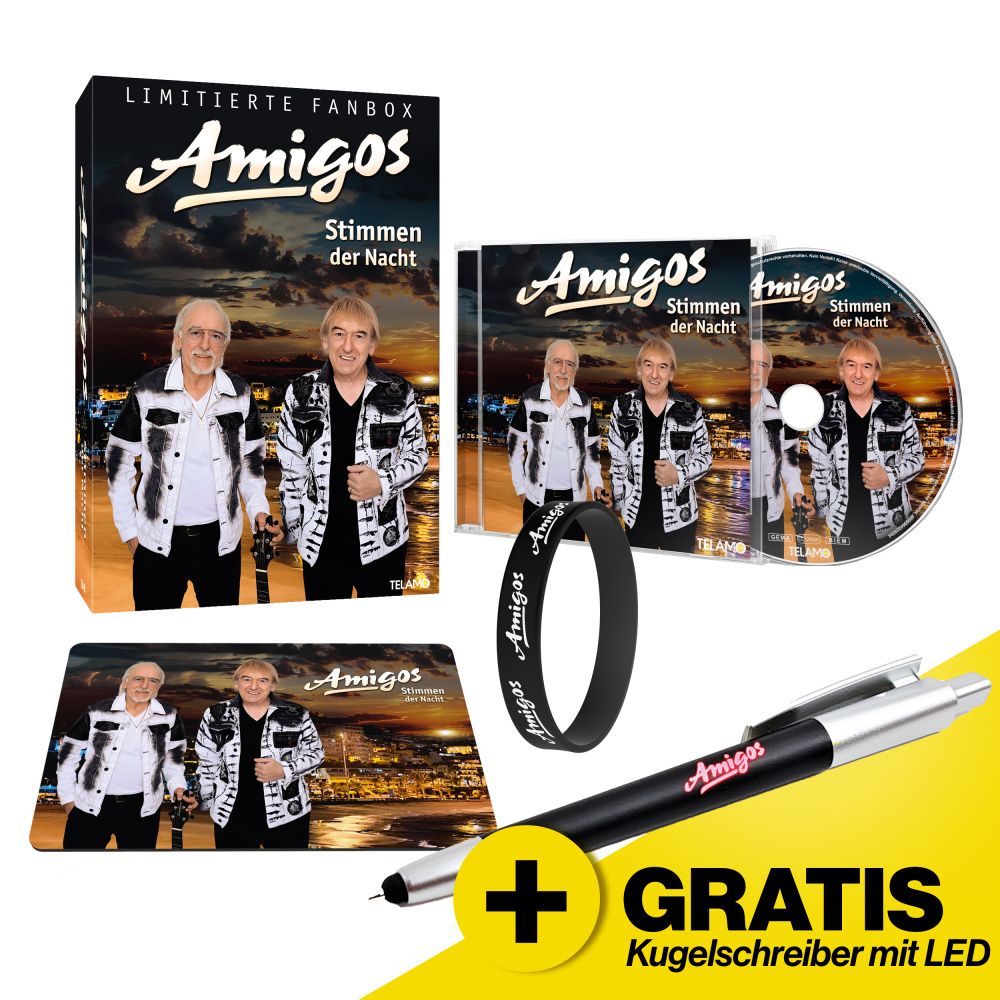 Stimmen der Nacht Fanbox + GRATIS Kugelschreiber mit LED