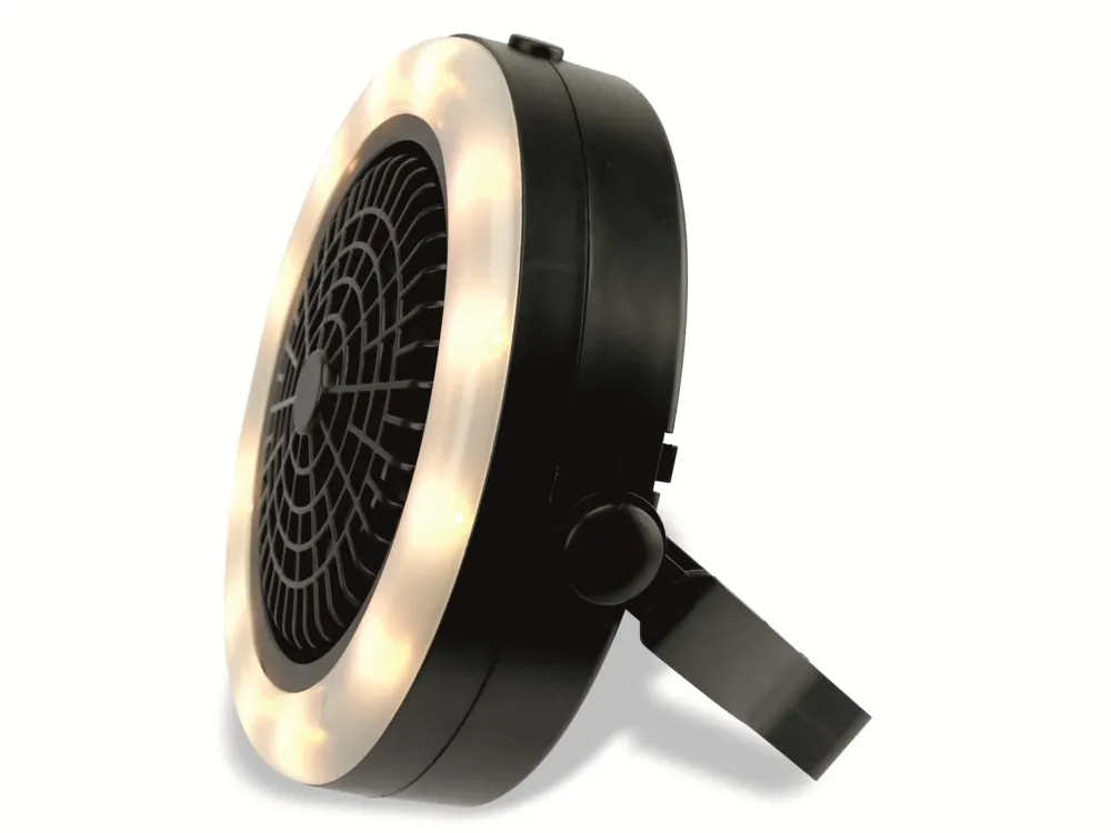 2-in-1 LED-Lampe und Ventilator