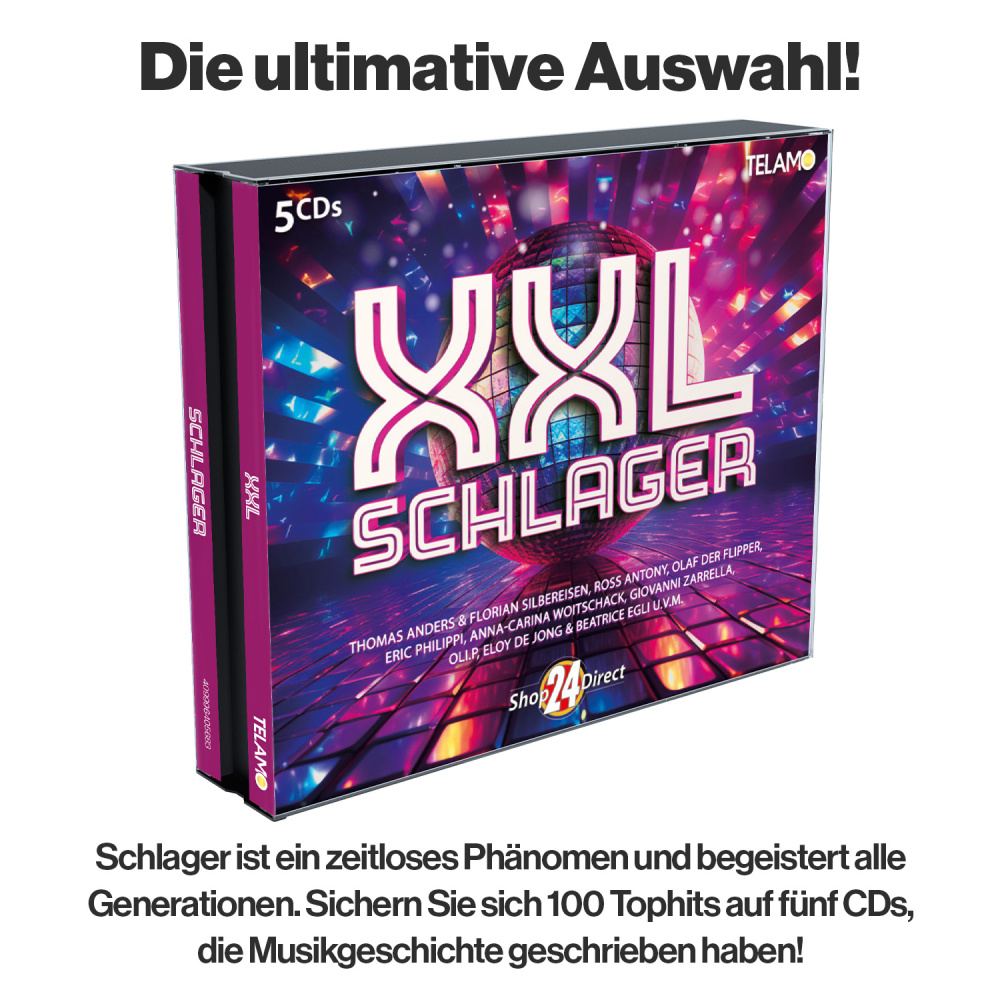 XXL Schlager + GRATIS CD