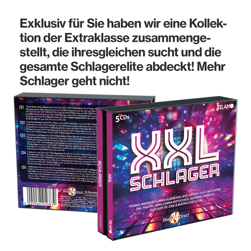 XXL Schlager + GRATIS CD