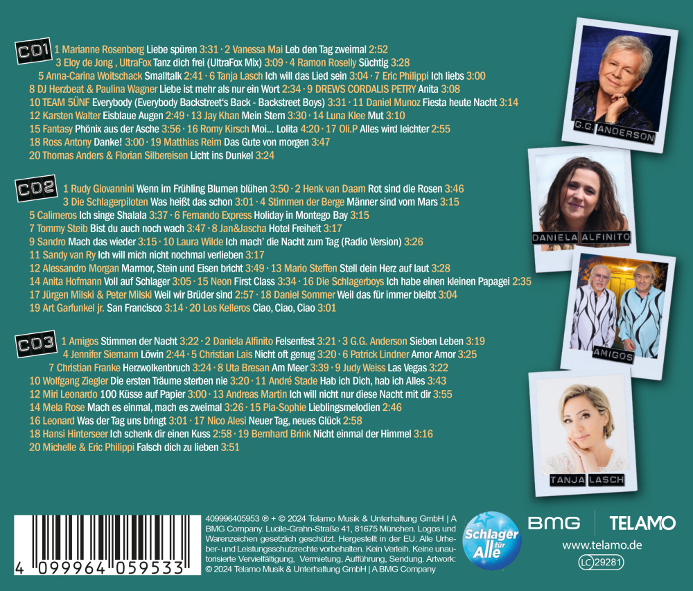 Schlager für Alle - Herbst/Winter 2024/2025