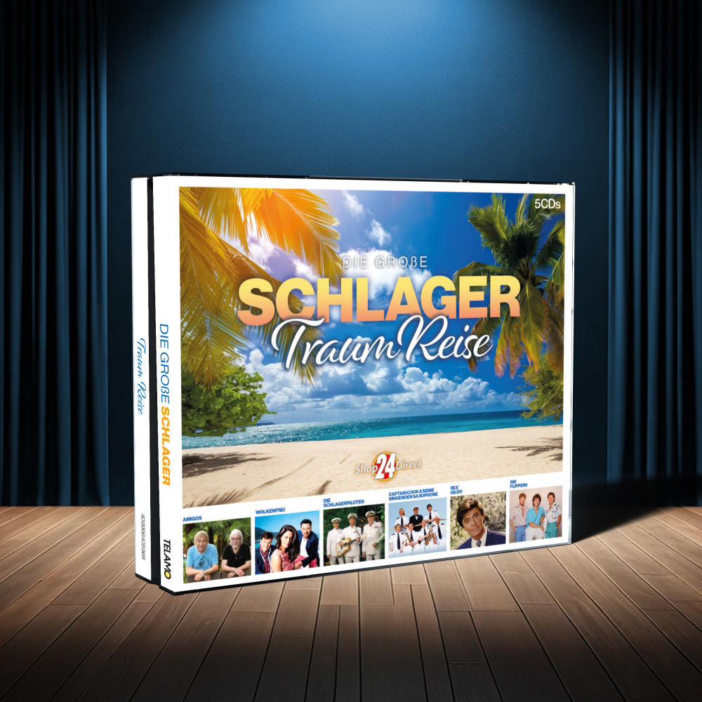 Die große Schlager TraumReise + GRATIS Fanbox Eloy de Jong