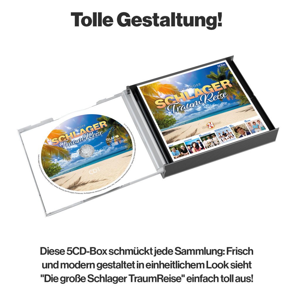 Die große Schlager TraumReise + GRATIS Fanbox Eloy de Jong