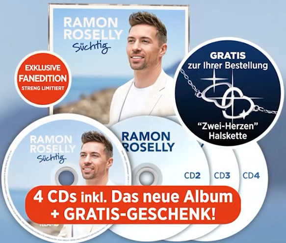 Süchtig Fanedition + Wir bleiben noch + GRATIS Halskette