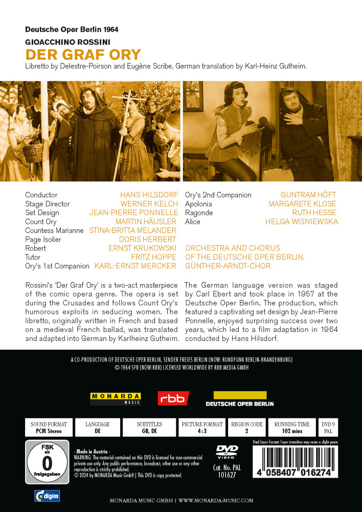 Rossini: Der Graf Ory