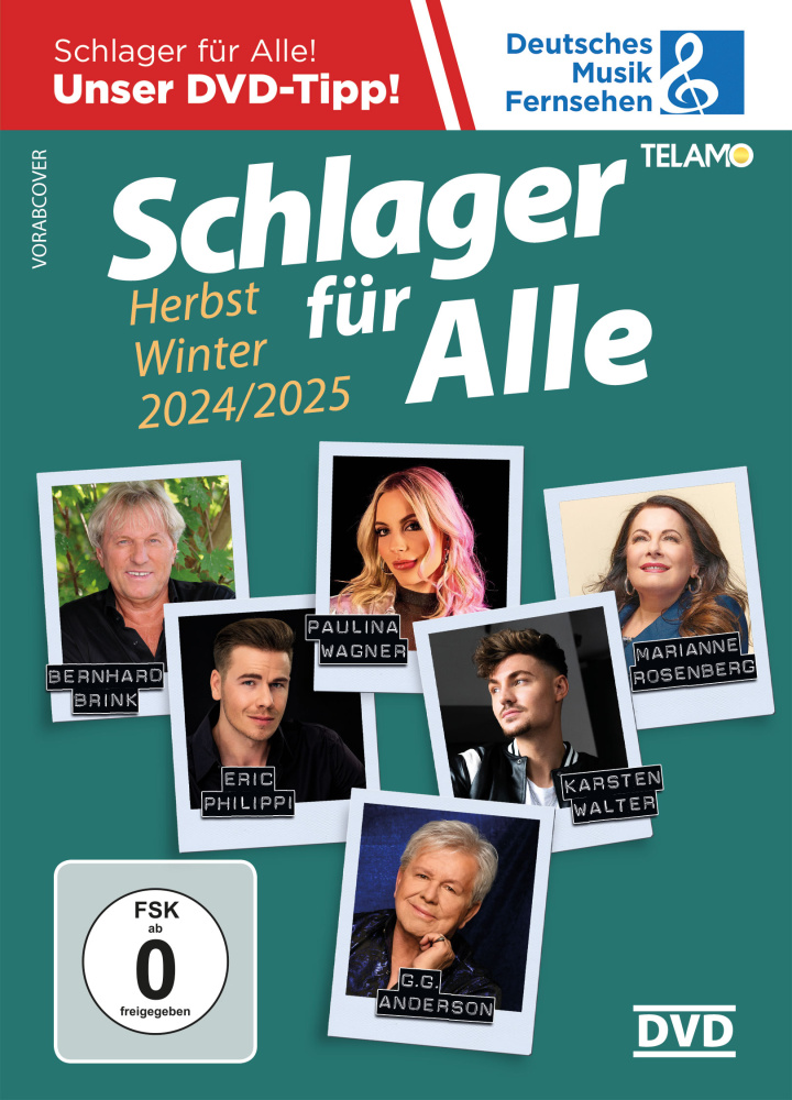 Schlager für Alle - Herbst/Winter 2024/2025 + Schlager für Alle - Herbst/Winter 2024/2025 DVD