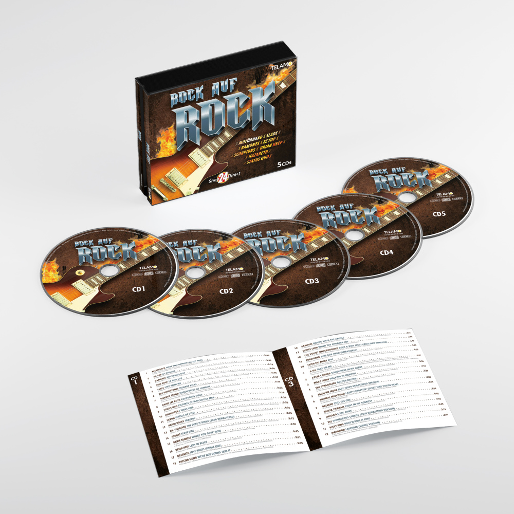 BOCK AUF ROCK! + GRATIS Anstecker E-Gitarre