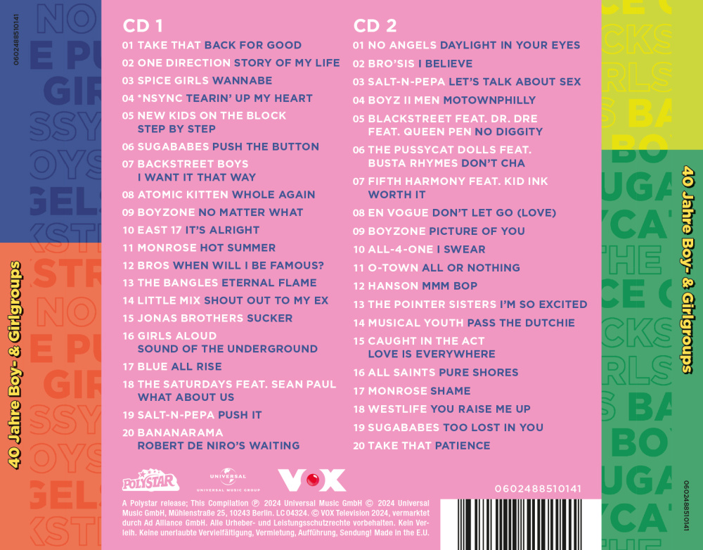 Back For Good: 40 Jahre Boy- & Girlgroups