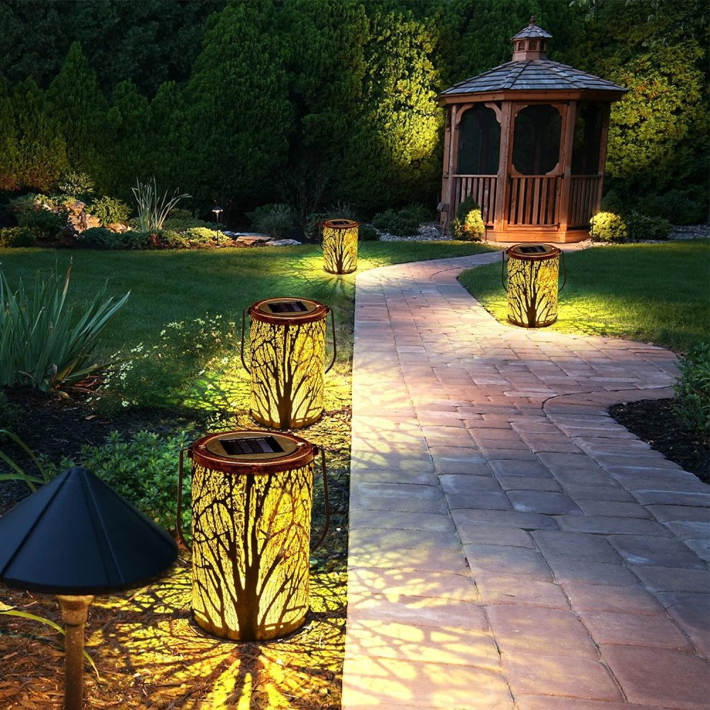 Solarlaterne für Balkon und Garten