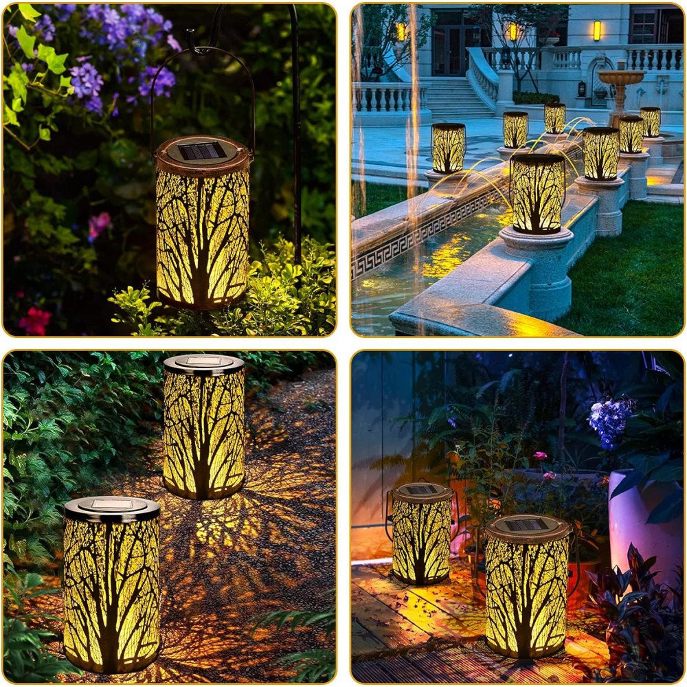 Solarlaterne für Balkon und Garten