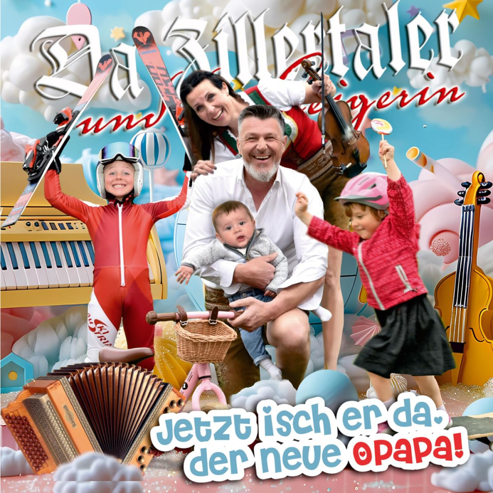 Jetzt isch er da, der neue Opapa!
