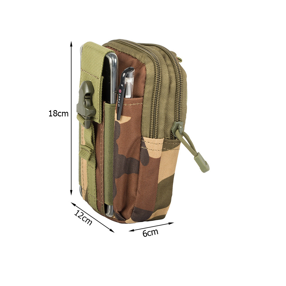Molle-Militär-Hüfttasche grün