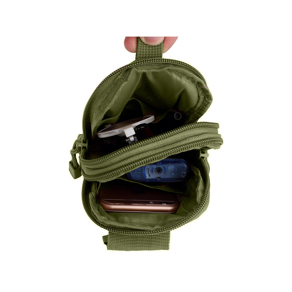 Molle-Militär-Hüfttasche grün