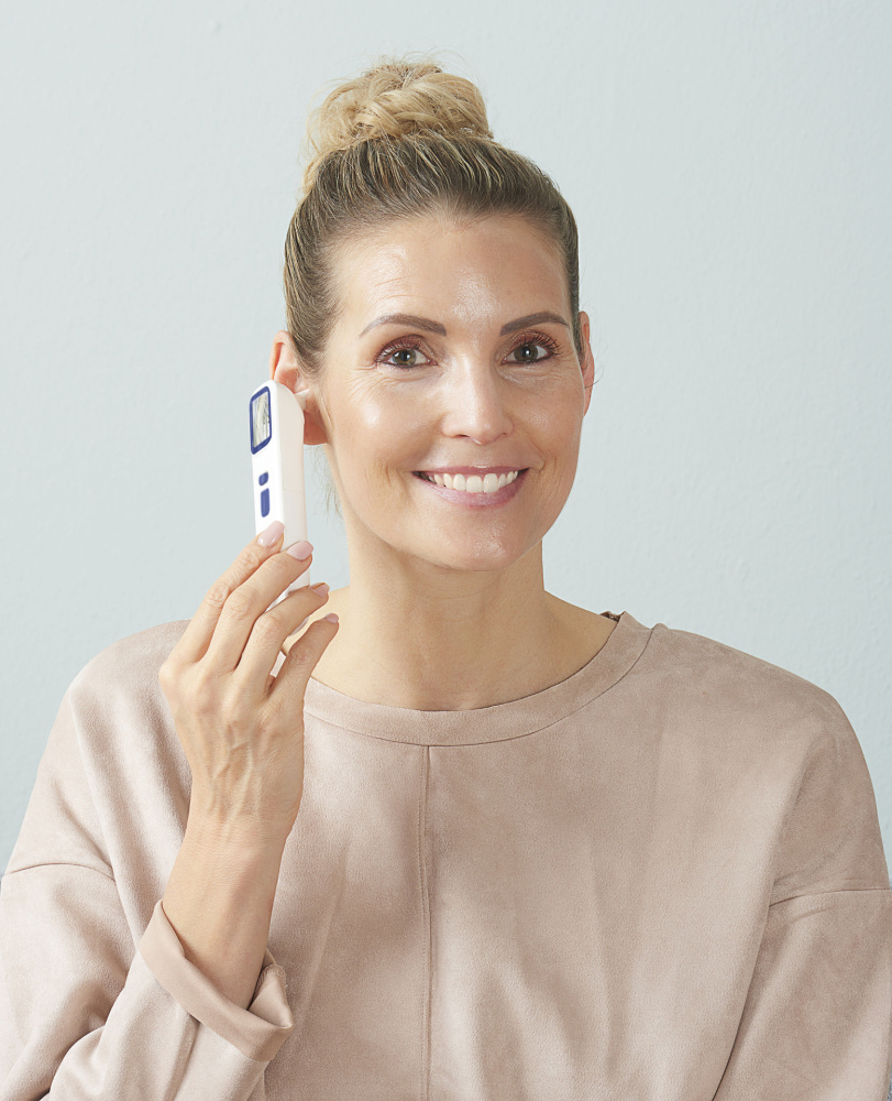 Infrarot Fieberthermometer mit Altersstufen