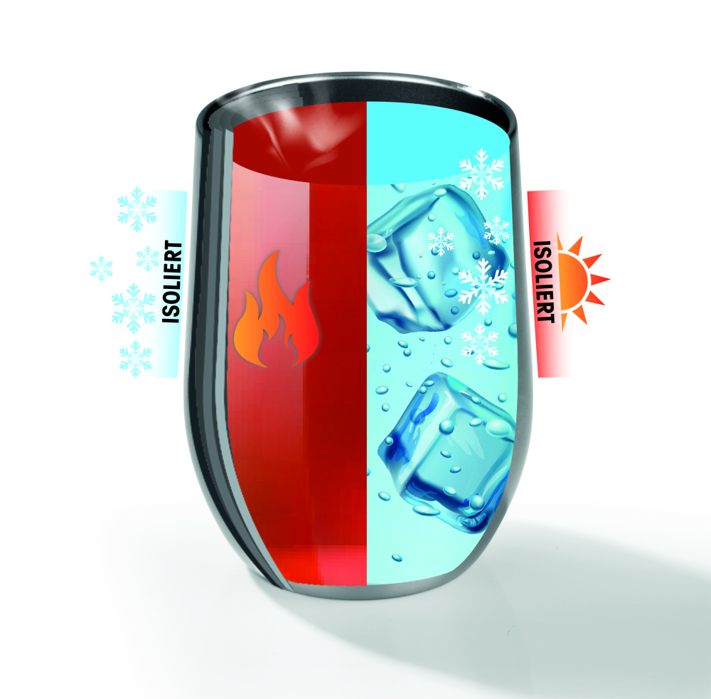 Edelstahl-Getränkebecher 2er-Set