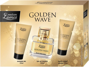 Parfümgeschenkset Golden Wave Eau de Parfum für Sie (EdP)