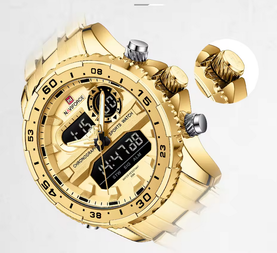 Herren-Armbanduhr NAVIFORCE DUAL