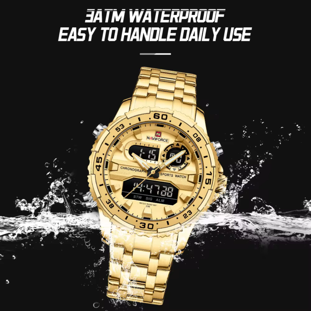 Herren-Armbanduhr NAVIFORCE DUAL