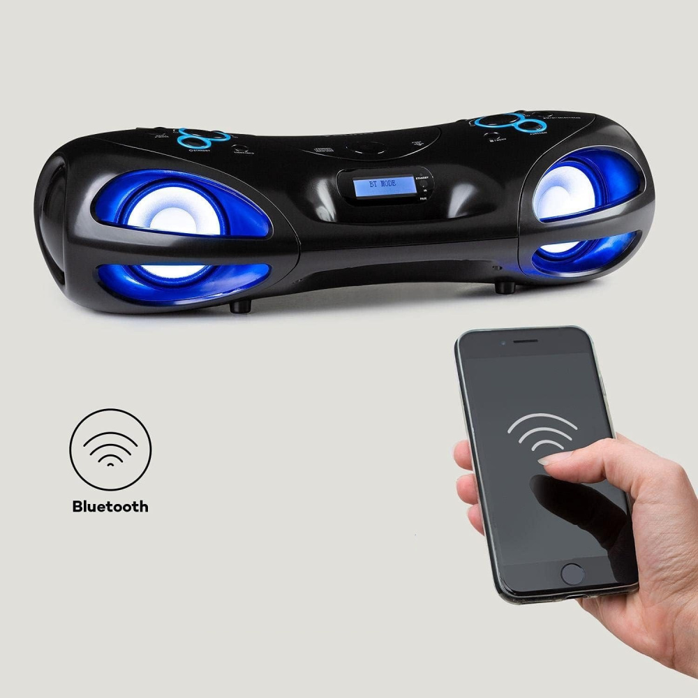 Spacewoofer Boombox schwarz