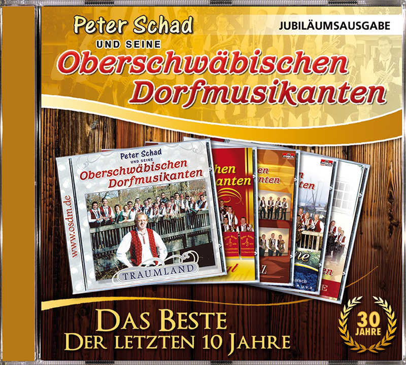 9003549529088 - Das Beste Der Letzten Zehn Jahre - Peter und seine Oberschwäbischen Dorfmusikan Schad (CD) 9003549529088 - Das Beste Der Letzten Zehn Jahre - Peter und seine Oberschwäbischen Dorfmusikan Schad (CD)