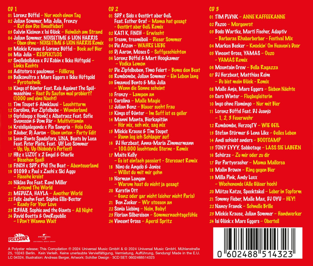 Ballermann Hits Party 2025 XXL Fan Edition