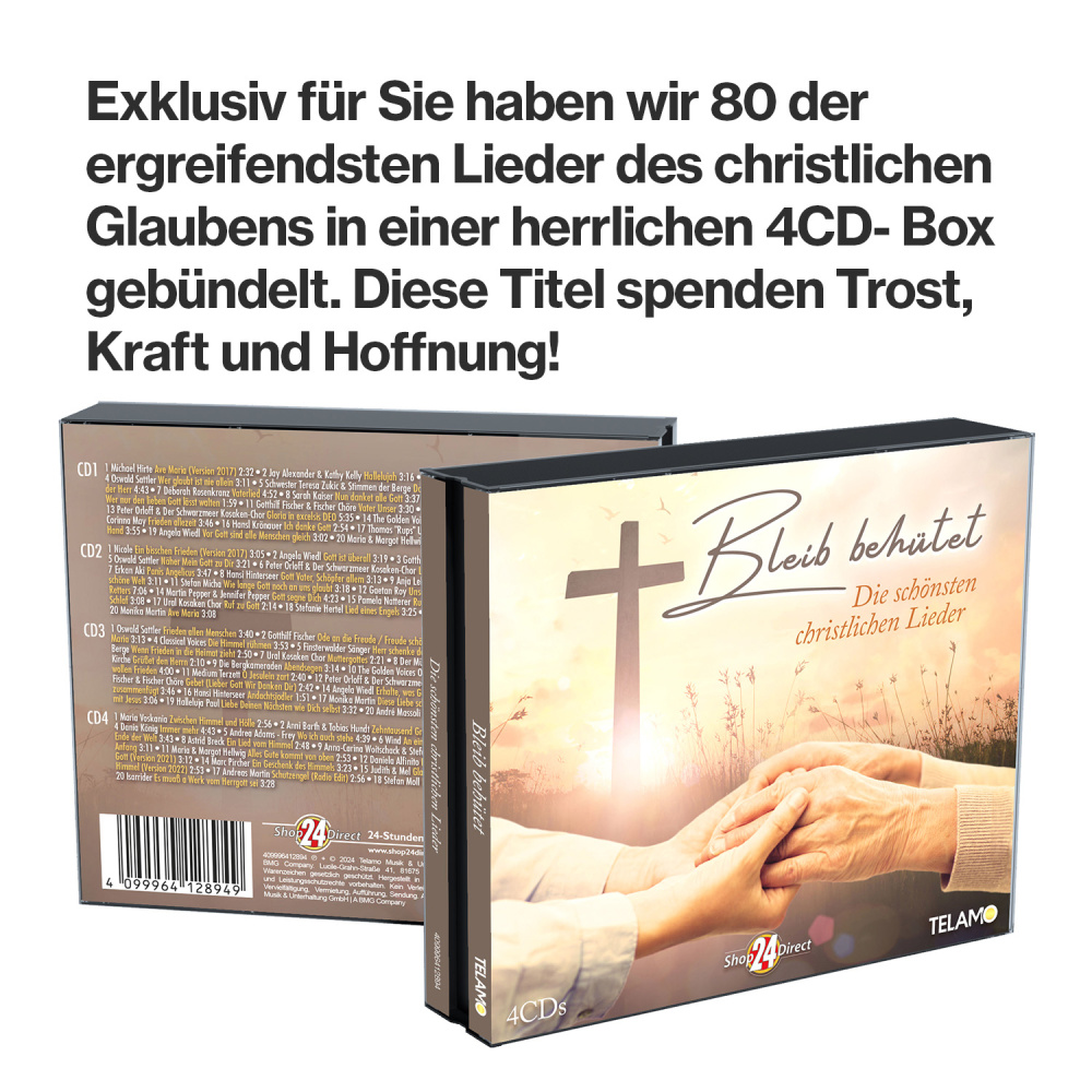 Bleib behütet - Die schönsten christlichen Lieder + GRATIS CD