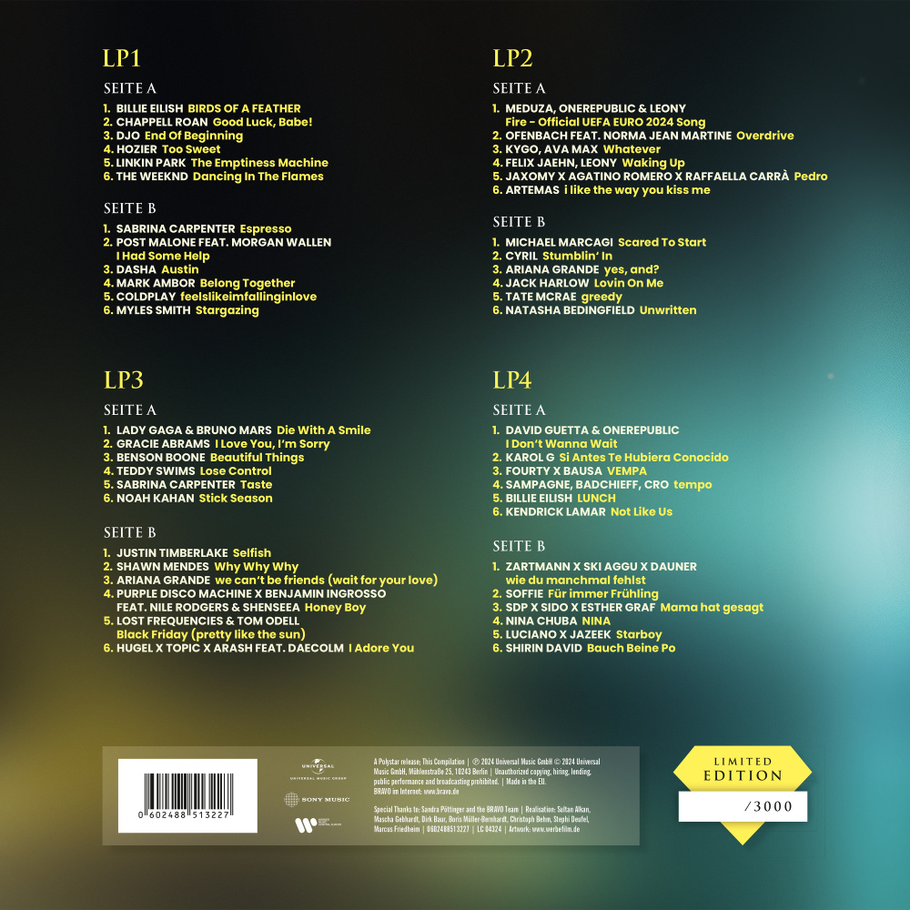 Bravo The Hits 2024 (Vinyl)