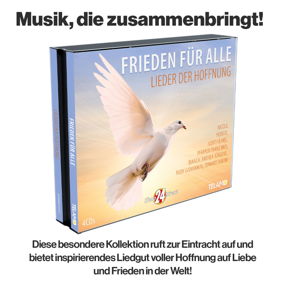 Frieden für Alle - Lieder der Hoffnung + GRATIS CD