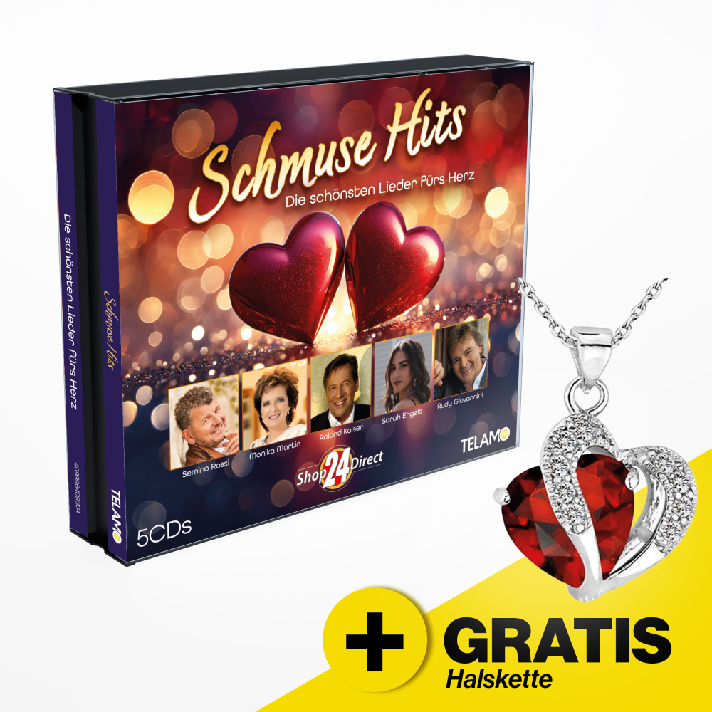 Willkommen im Wunderland + Schmuse Hits - Die schönsten Lieder fürs Herz + GRATIS Halskette