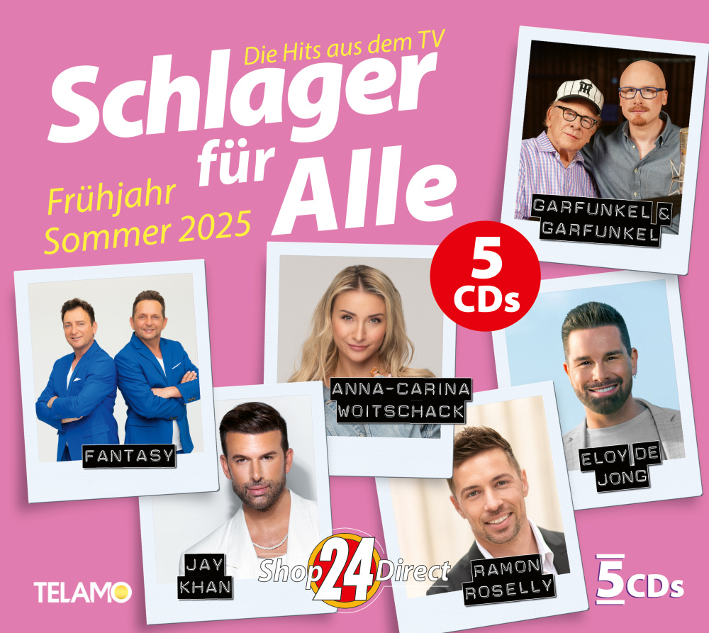 Schlager für Alle - Frühjahr/Sommer 2025