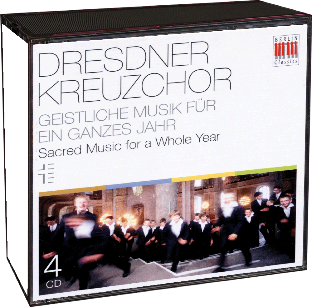 0885470003320 - Dresdner Kreuzchor - Geistliche Musik für ein ganzes Jahr (4 CDs)