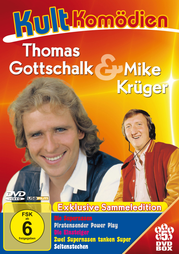Produktabbildung: Kultkomödien - Thomas Gottschalk & Mike Krüger Sammeledition (5 DVDs)