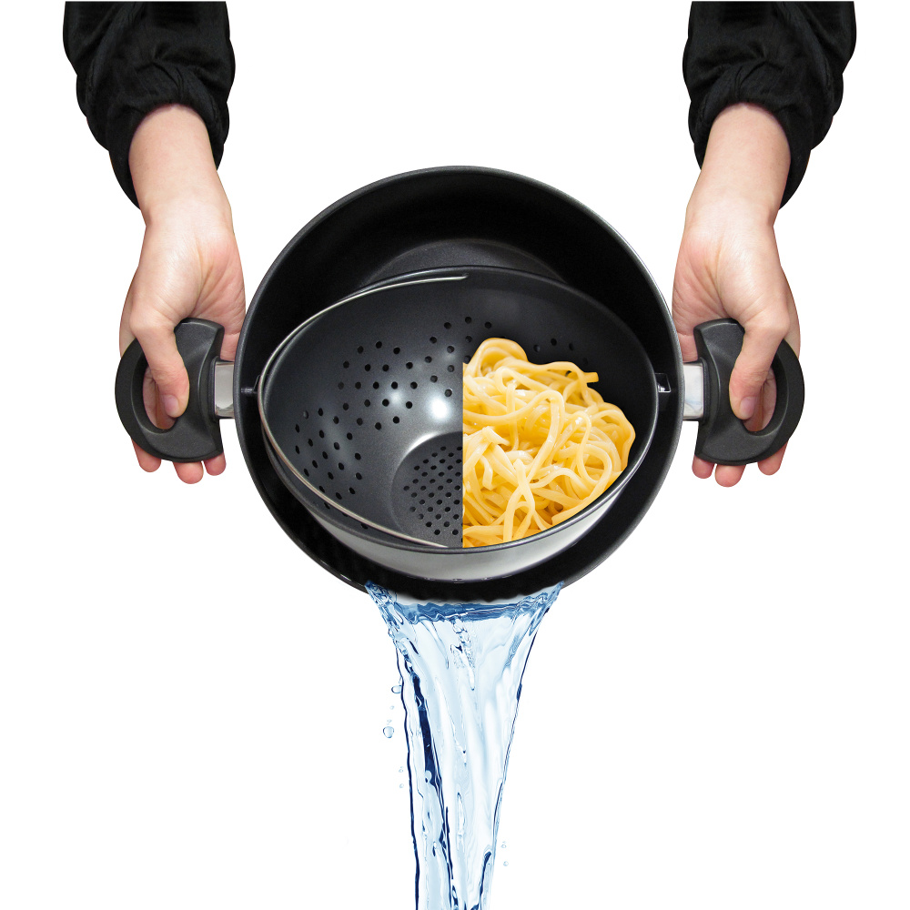 Sparpaket World's Greatest Pot - Topf mit Siebeinsatz Ø 25 cm (2er-Set)