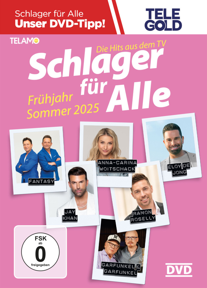 Schlager für Alle - Frühjahr/Sommer 2025 + Schlager für Alle - Frühjahr/Sommer 2025 DVD