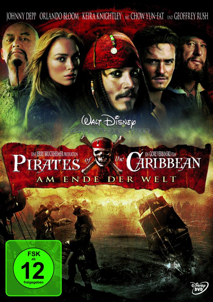 8717418116538 - Johnny Depp - GEBRAUCHT Pirates of the Caribbean - Am Ende der Welt (Einzel-DVD) - Preis vom 02062023 050629 h