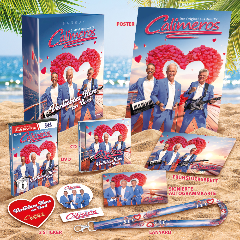 Verliebtes Herz an Bord Fanbox + GRATIS CD