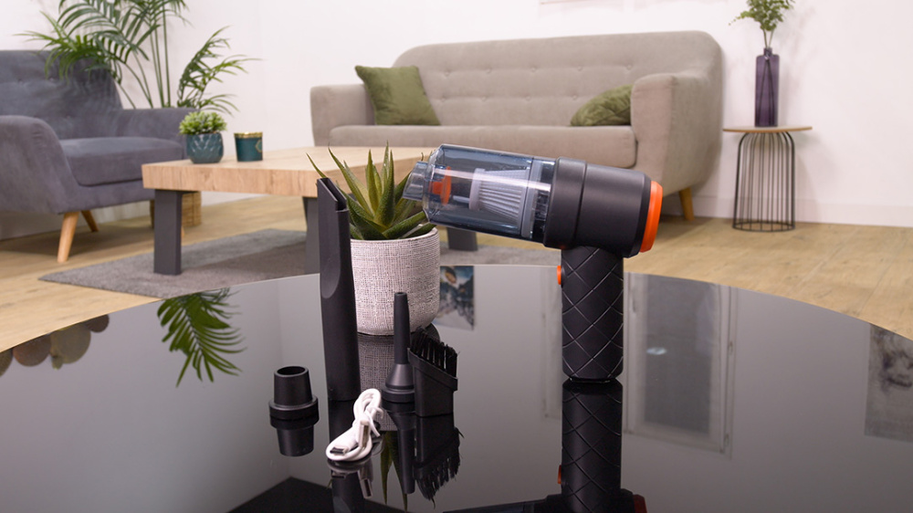 Wiederaufladbarer Mini-Staubsauger