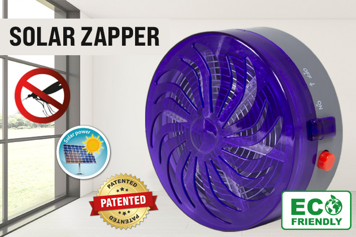 Mobiler Solar-Insektenkiller