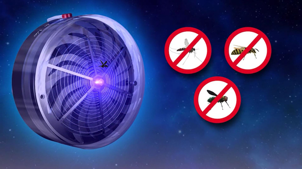 Mobiler Solar-Insektenkiller