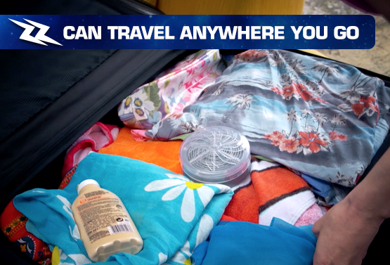 Mobiler Solar-Insektenkiller