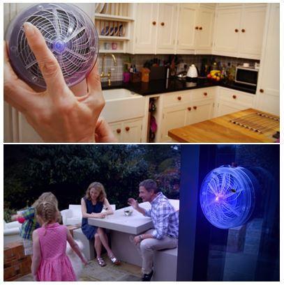 Mobiler Solar-Insektenkiller