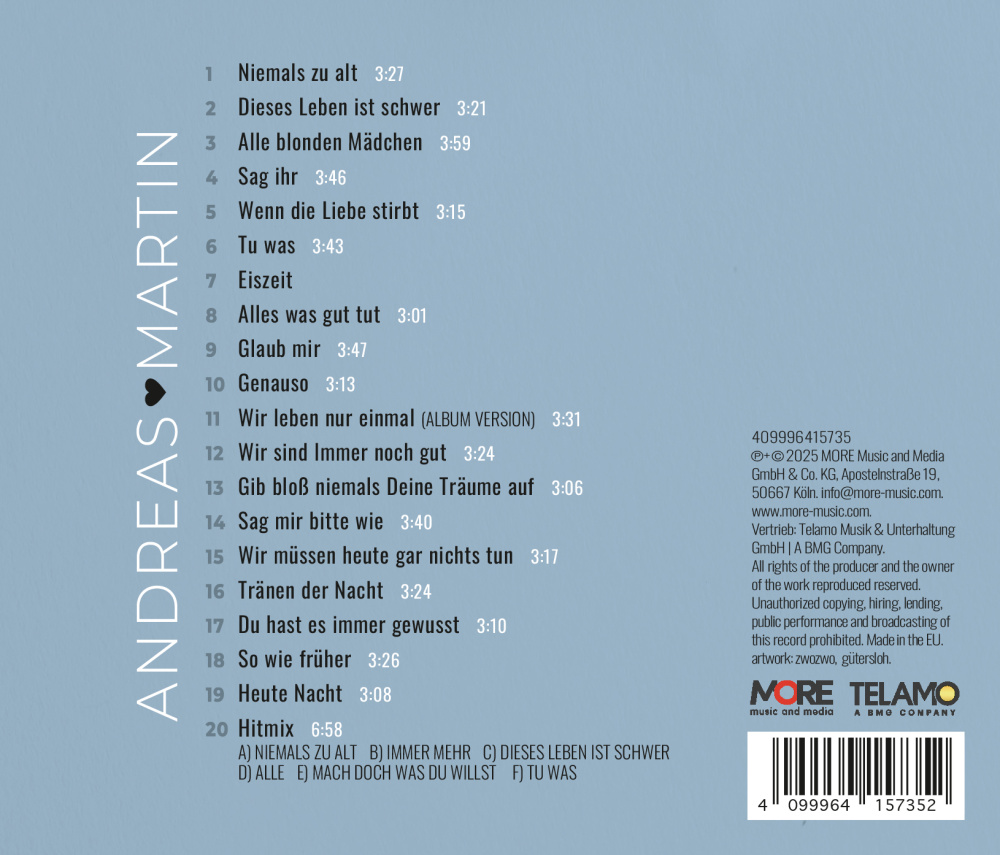 Das Schlager Studio präsentiert: Andreas Martin