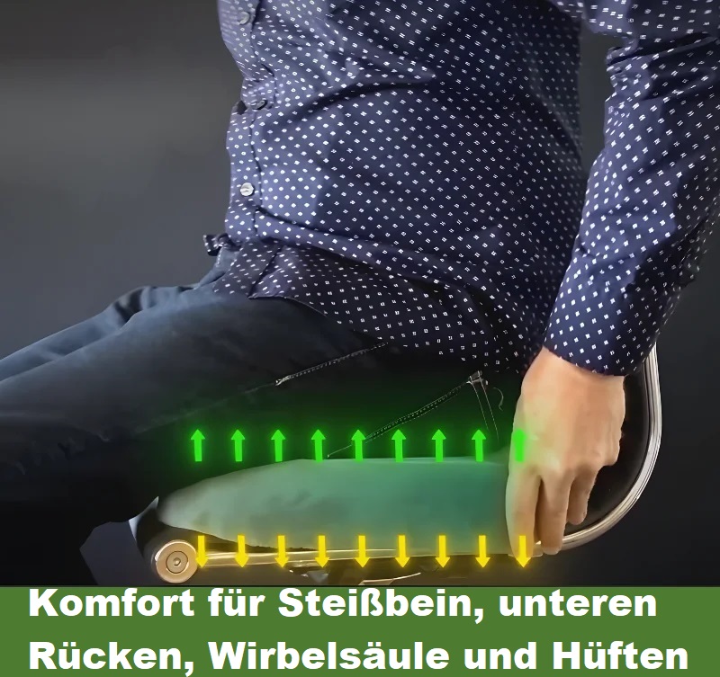 Orthopädisches Bambus-Sitzkissen "Sensation"