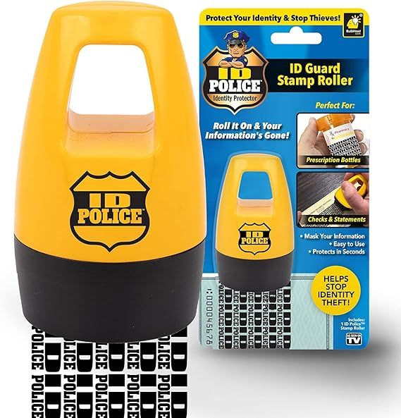 Datenschutz-Stempelroller ID Police