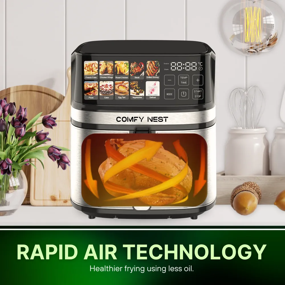 Heißluftfritteuse mit Rapid Air-Technologie 8-Liter