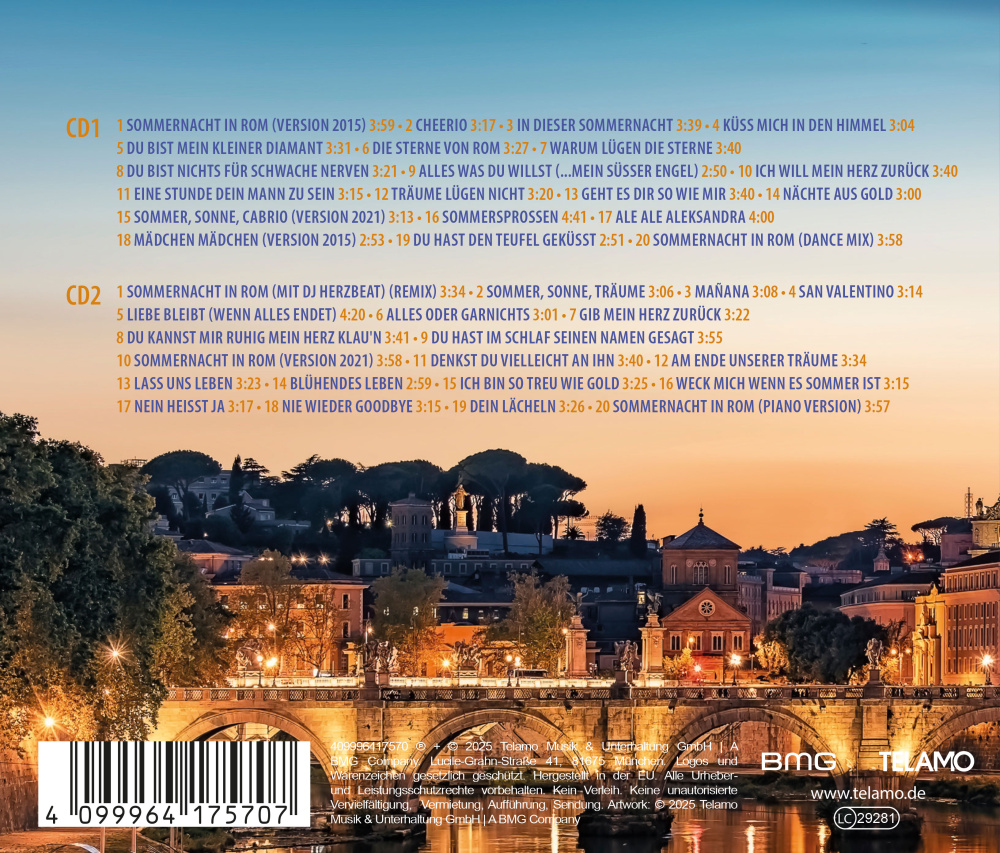 40 Jahre Sommernacht in Rom