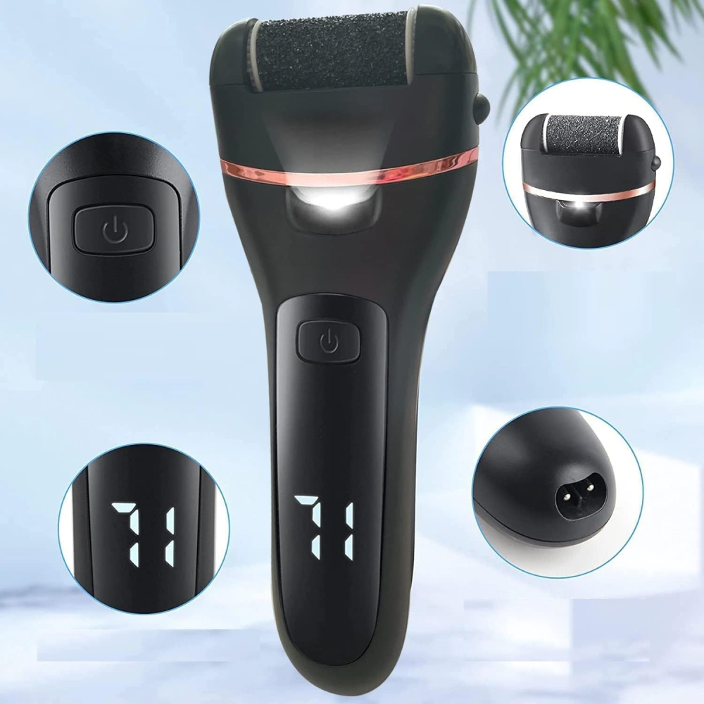 Elektrischer Hornhautentferner mit Zubehör